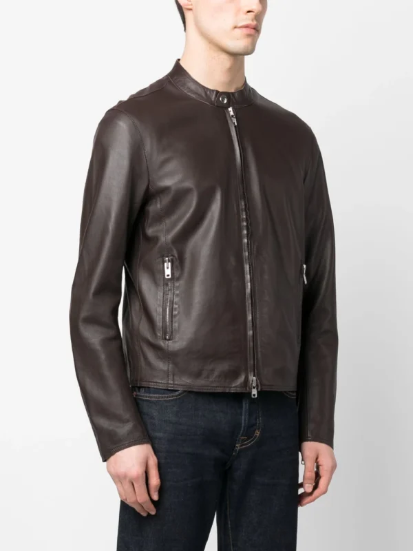 Plain Leather Jacket – Gloria Leather