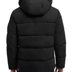 Men’s Quilted Hooded Puffer Jacket
