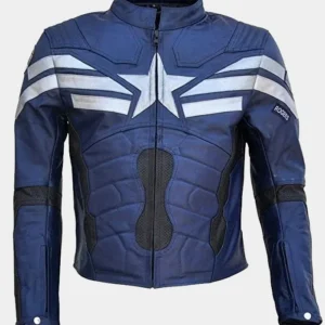 Captain America Soldier Rogers Jacket/Gloria Leather