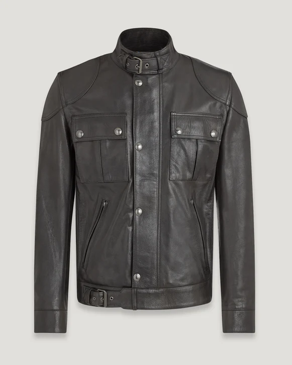 GANGSTER JACKET – Gloria Leather