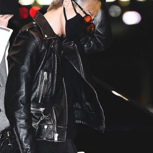 BTS Jimin Leather Jacket