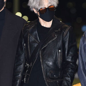 BTS Jimin Leather Jacket