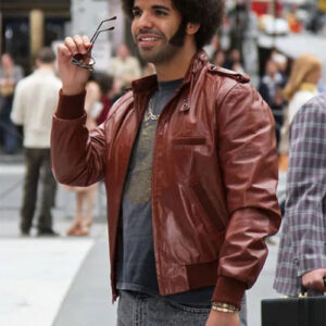 Drake Graham Leather Jacket