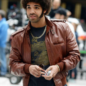 Drake Graham Leather Jacket