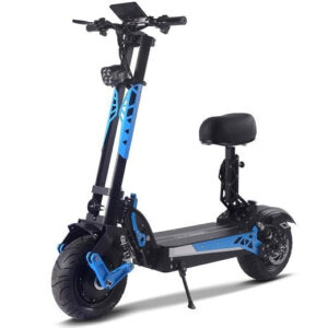 MotoTec Switchblade 60v 4000w Lithium Electric Scooter – Blue
