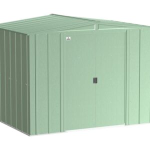 Arrow 8×6 Classic Steel Shed Kit – Sage Green