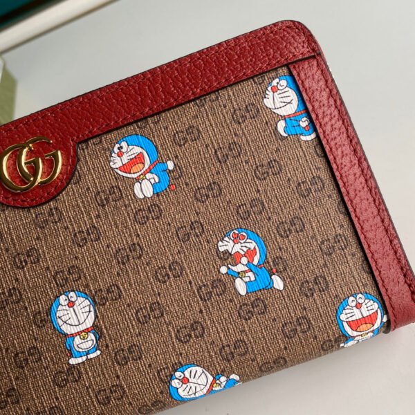 Doraemon x Gucci Zip Around Wallet 19cm - Image 3