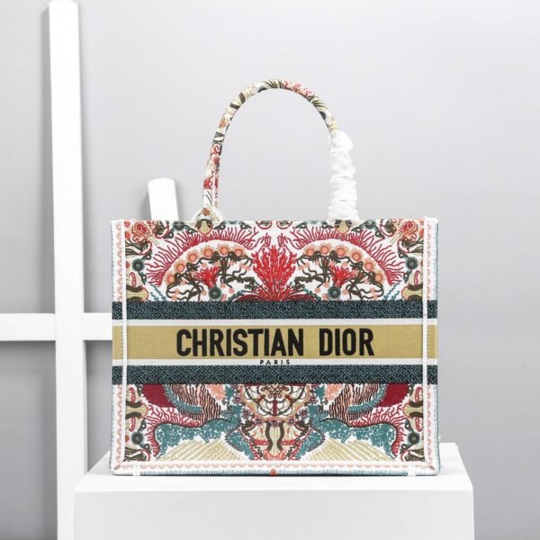 Christian Dior Multicolor Handle Bag 37cm