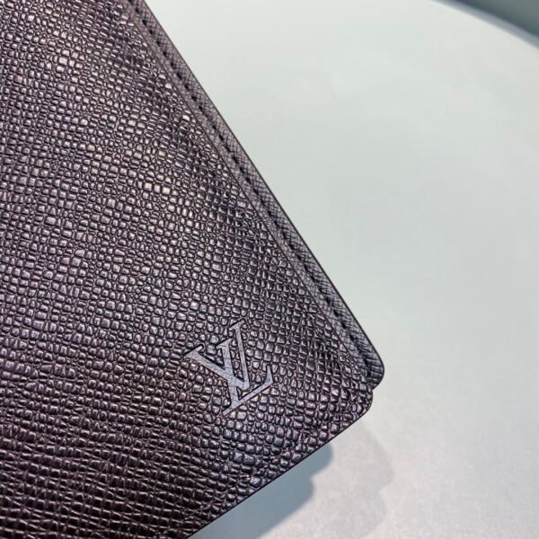 Louis Vuitton Monogram Wallet 10cm Black - Image 3