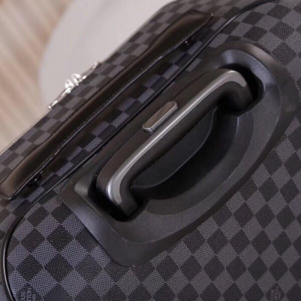 Louis Vuitton Exqusite Travelling Luggages 24 Inch Black - Image 5