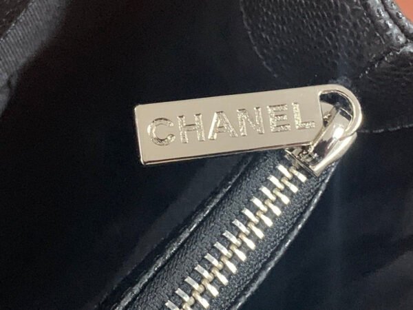 Chanel Tote Bag Spring Collection Silver Hardware 33cm Blue - Image 5