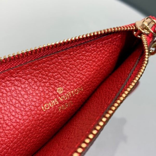 Louis Vuitton Zipped Card Holder 13cm Red - Image 8