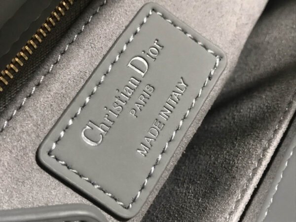 Christian Dior Grey Lady Dior My 26cm - Image 8