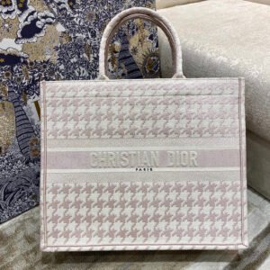 Christina Dior Book Tote Bag 42 cm Pastel