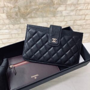 CO-CO Chanel Clutch With Silver Hardware 19cm