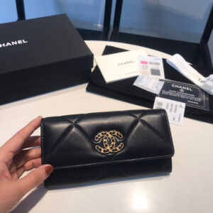 CO-CO Chanel Long Wallet 17cm