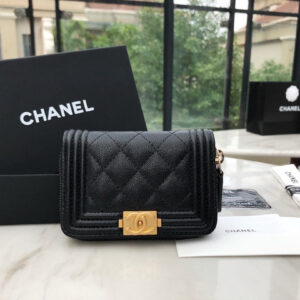 CO-CO Chanel Zipped Coin Purse 11cm