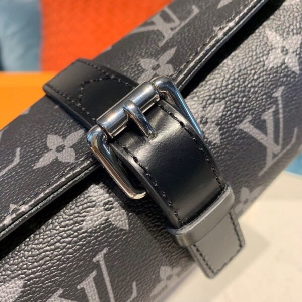 Louis Vuitton 3 Watch Case Monogram Infini Canvas Fall/Winter Collection M47530, Black - Image 8
