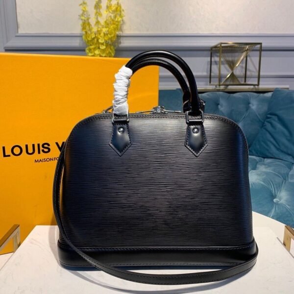 Louis Vuitton Alma PM Bag 32cm Epi Canvas Fall/Winter Collection M40302, Black - Image 3