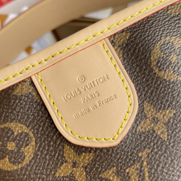 Louis Vuitton Delightful PM Monogram Canvas Natural For Women, Women’s Handbags, Shoulder Bags 33cm LV M40352 - Image 5