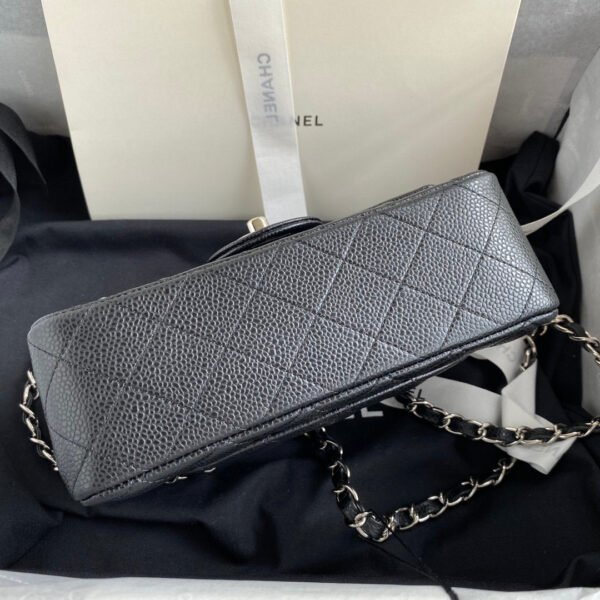 Chanel Mini Classic Flapbag 20cm Black - Image 7