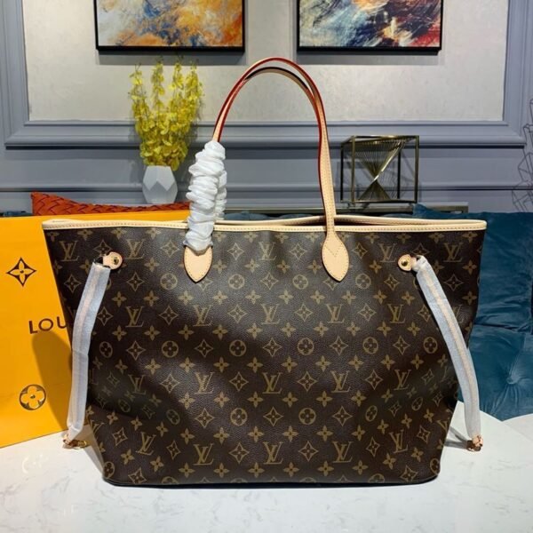 Louis Vuitton Neverfull GM Bag 40cm Monogram Canvas Fall/Winter Collection M40991 40cm Red - Image 4