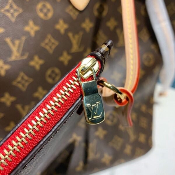 Louis Vuitton Neverfull GM Bag 40cm Monogram Canvas Fall/Winter Collection M40991 40cm Red - Image 5