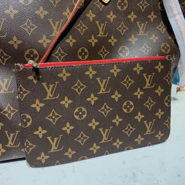 Louis Vuitton Neverfull GM Bag 40cm Monogram Canvas Fall/Winter Collection M40991 40cm Red - Image 8