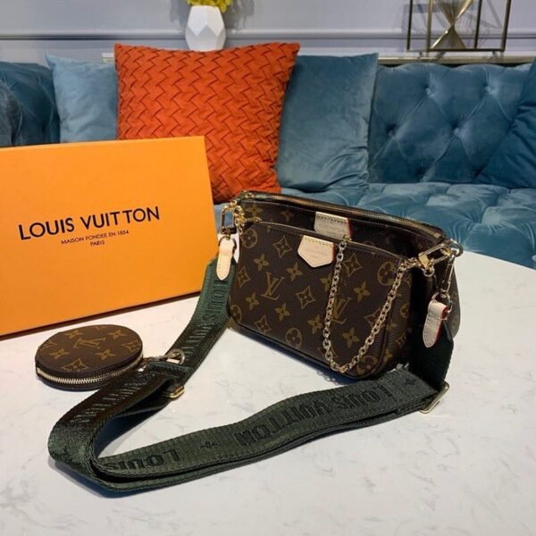 Louis Vuitton Multi Pochette Accessoires Bags Monogram Canvas Fall/Winter Collection M44813, Kaki - Image 4
