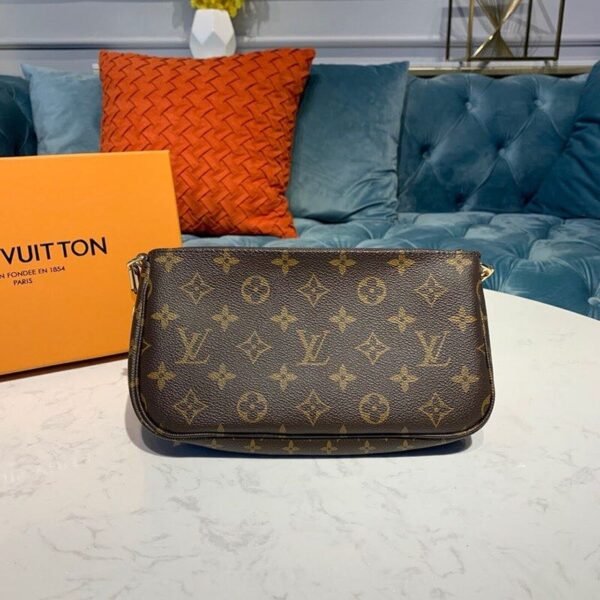 Louis Vuitton Multi Pochette Accessoires Bags Monogram Canvas Fall/Winter Collection M44813, Kaki - Image 5
