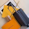 Louis Vuitton Horizon 55 Luggage Trolley Monogram Eclipse Canvas Spring/Summer Collection M23002, Black - Image 3