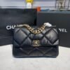 Chanel 19 Flap Bag 30cm Goatskin Leather Fall/Winter Act 1 Collection Black - Image 2