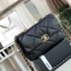 Chanel 19 Flap Bag 30cm Goatskin Leather Fall/Winter Act 1 Collection, Black - Image 5