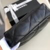 Chanel 19 Flap Bag 30cm Goatskin Leather Fall/Winter Act 1 Collection, Black - Image 4