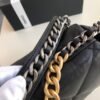 Chanel 19 Flap Bag 30cm Goatskin Leather Fall/Winter Act 1 Collection, Black - Image 10