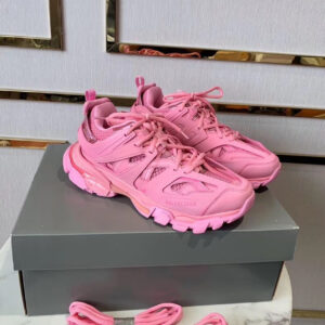 Balenciaga Track 2 Sneakers Calfskin Leather Spring/Summer 2020 Collection, Pepto Pink