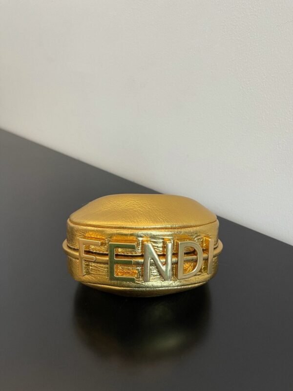 Fendi Nano Fendigraphy 17cm Gold - Image 4