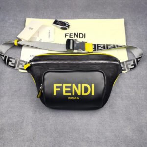 Fendi Belt Bag 18cm Black