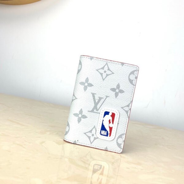Louis Vuitton Monogram Wallet 11cm White - Image 6