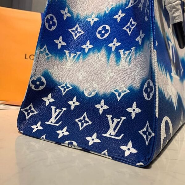 Louis Vuitton Tie Dye Escale OnTheGo Bag 40cm Monogram Canvas Spring/Summer Collection M45121, Blue - Image 10