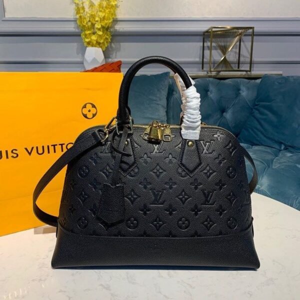 Louis Vuitton Neo Alma Bag 32cm Monogram Empreinte Canvas Spring/Summer Collection M44832, Black - Image 2