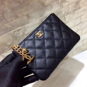 CO-CO Chanel Clutch With Gold Hardware 14cm