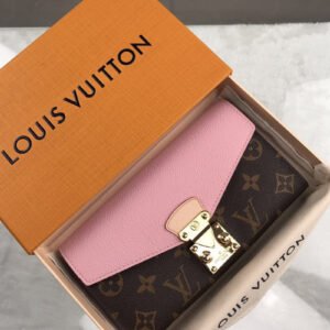 Louis Vuitton Monogram Wallet 19cm Brown