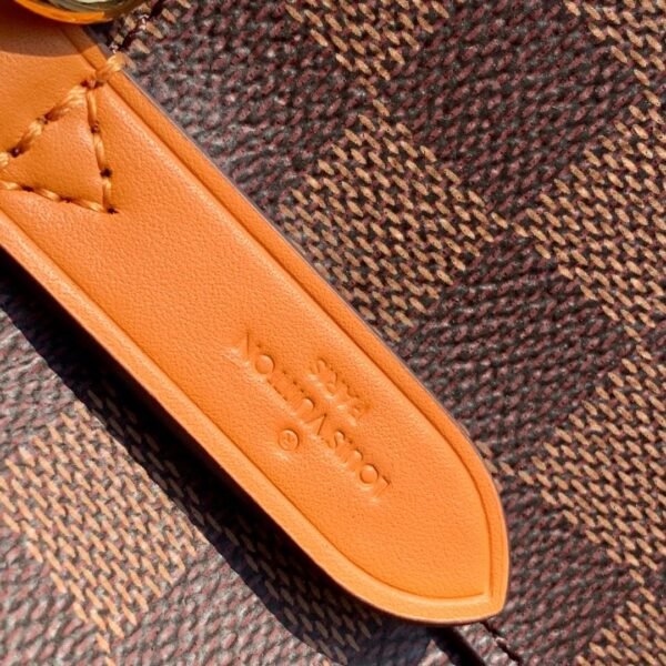 Louis Vuitton NeoNoe Bucket Bag MM Damier Azur Canvas Spring/Summer Collection N50042 Orange - Image 2