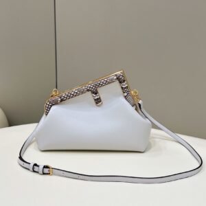 Fendi Mini Crossbody 26cm White