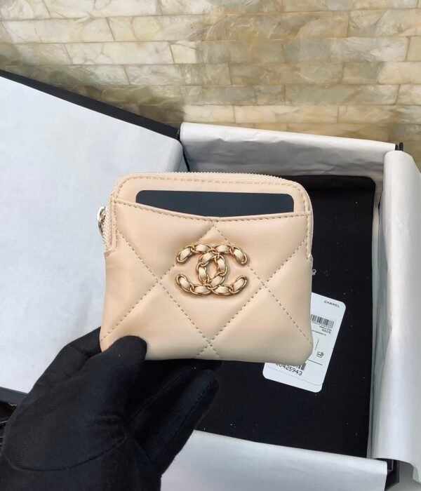 CO-CO Chanel CC Chain Logo Card Holder 12cm