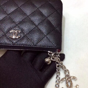 CO-CO Chanel Clutch With Silver Hardware 14cm