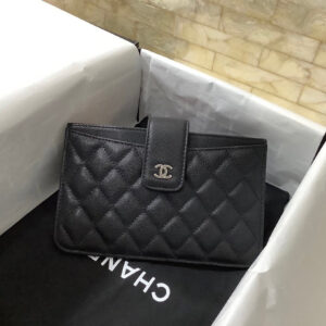 CO-CO Chanel Clutch With Silver Hardware 19cm