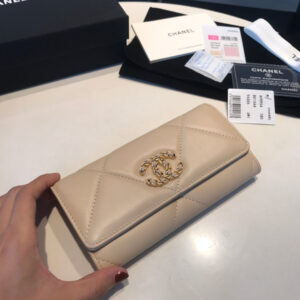 CO-CO Chanel Long Wallet 17cm