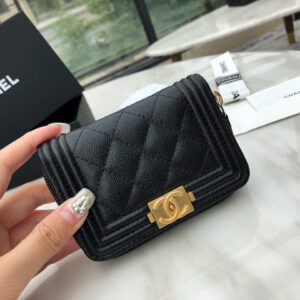 CO-CO Chanel Zipped Coin Purse 11cm